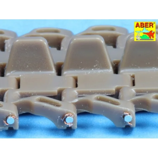 Panzer IV track link pins x 25 pcs., 1/16 - Aber Models 16 068A