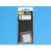 Panzer IV track link pins x 25 pcs., 1/16 - Aber Models 16 068A