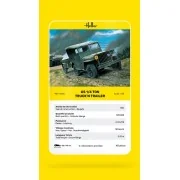 US 1/4 Ton Truck 'n Trailer, 1/35 - Heller 81105