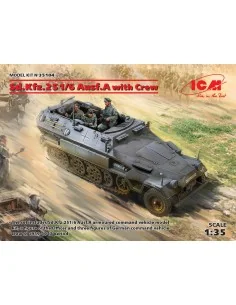 Sd.Kfz.251/6 Ausf.A with Crew, Limited, 1/35 - ICM 35104