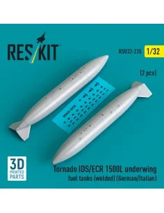 Tornado IDS/ECR 1500L underwing fuel tanks (welded) (German AF / It...
