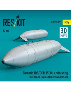 Tornado IDS/ECR 1500L underwing fuel tanks (welded) (German AF / It... 2