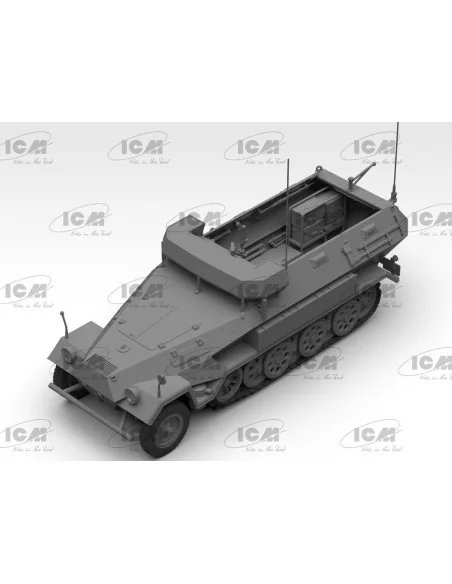 'Beobachtungspanzerwagen' Sd.Kfz.251/18 Ausf.A, WWII German Observa...