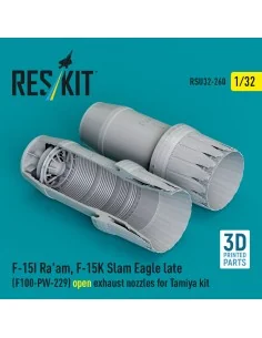 F?15I Ra'am, F?15K Slam Eagle late (F100-PW-229) open exhaust nozzl...