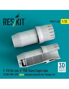 F?15I Ra'am, F?15K Slam Eagle late (F100-PW-229) open exhaust nozzl... 2
