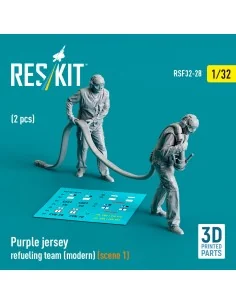 Purple jersey refueling team (modern) (scene 1) (2 pcs) (3D Printed...