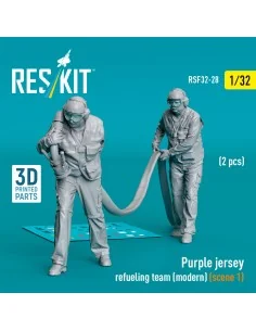 Purple jersey refueling team (modern) (scene 1) (2 pcs) (3D Printed... 2