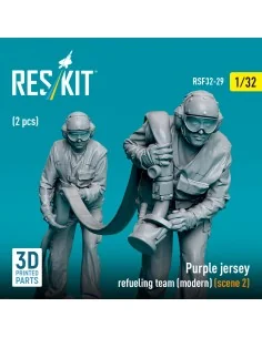 Purple jersey refueling team (modern) (scene 2) (2 pcs) (3D Printed... 2