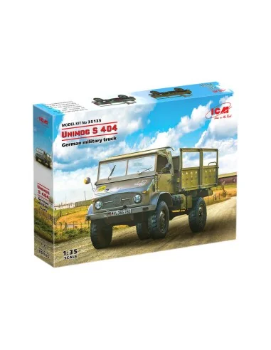 Unimog S 404, German military truck, 1/35 - ICM 35135