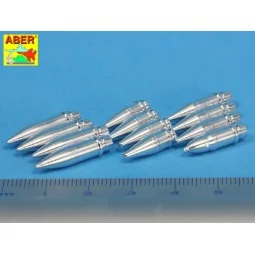 Zestaw samych pocisków 7,5cm czo?gu Panzer IV - Aber Models 16073