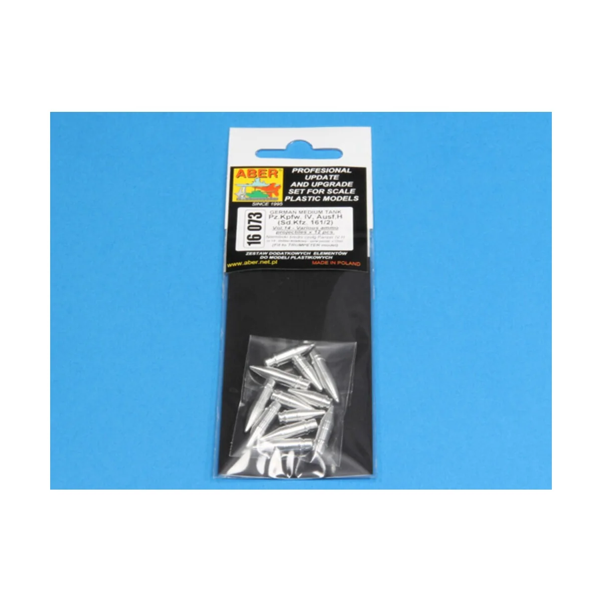 Zestaw samych pocisków 7, 5cm czo?gu Panzer IV, 1/16 - Aber Models ... Zestaw samych pocisków 7, 5cm czo?gu Panzer IV, 1/16 - Aber Models ...