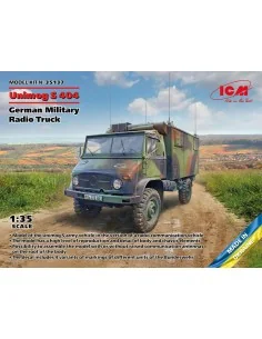 Unimog S 404, German Military Radio Truck, 1/35 - ICM 35137