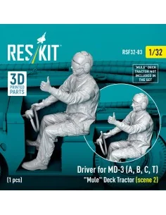 Driver for MD-3 (A, B, C, T) Mule Deck Tractor (scene 2) (1 pcs) (3...