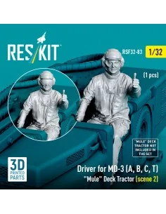 Driver for MD-3 (A, B, C, T) Mule Deck Tractor (scene 2) (1 pcs) (3... 2