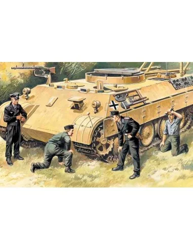 Deutsche Panzerbesatzung, 1/35 - ICM 35211