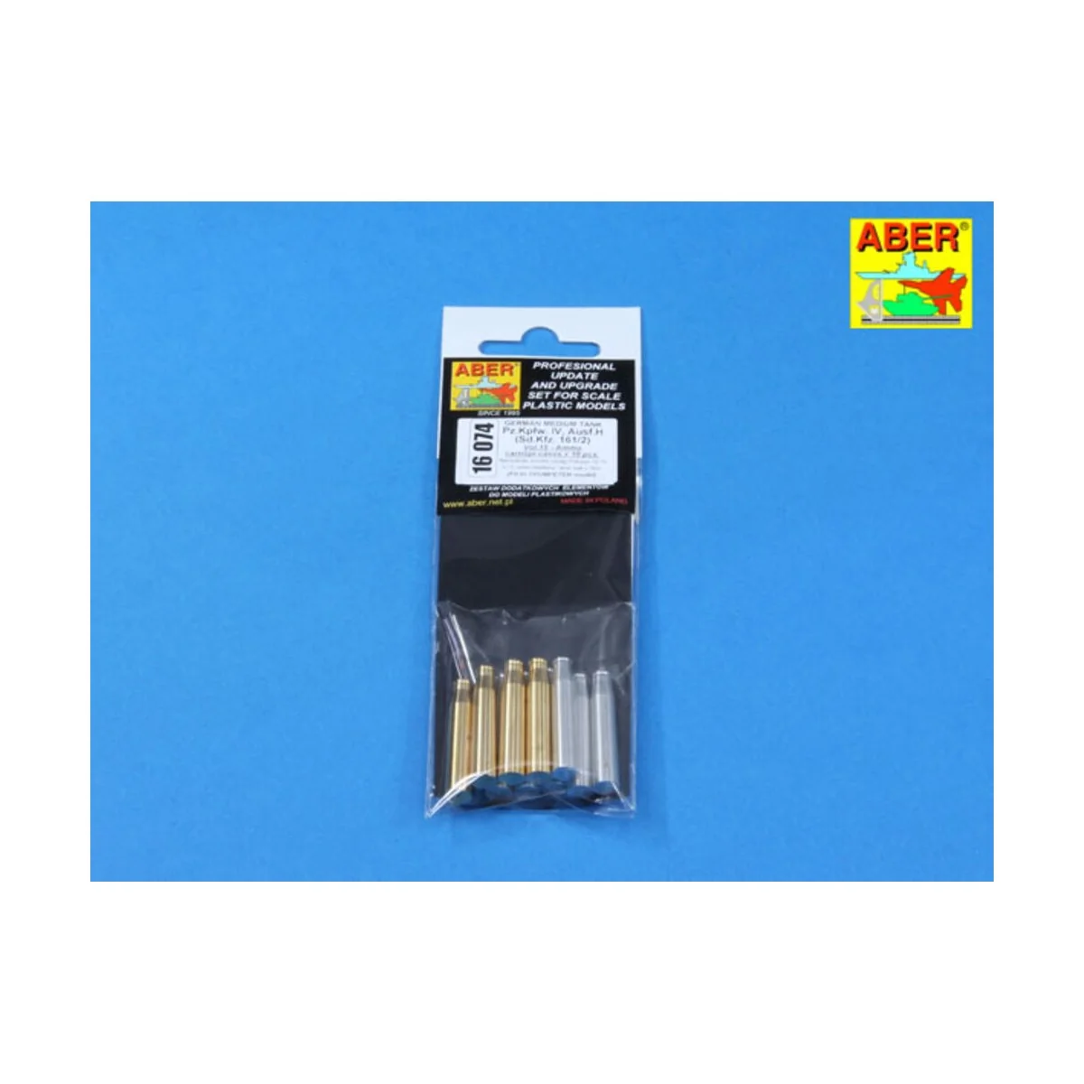 Ammo cartrige cases for Pz.IV vol. 15, 1/16 - Aber Models 16074 Ammo cartrige cases for Pz.IV vol. 15, 1/16 - Aber Models 16074