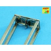Ammo stowage rack type A for long rounds, 1/16 - Aber Models 16 075A Ammo stowage rack type A for long rounds, 1/16 - Aber Models 16 075A