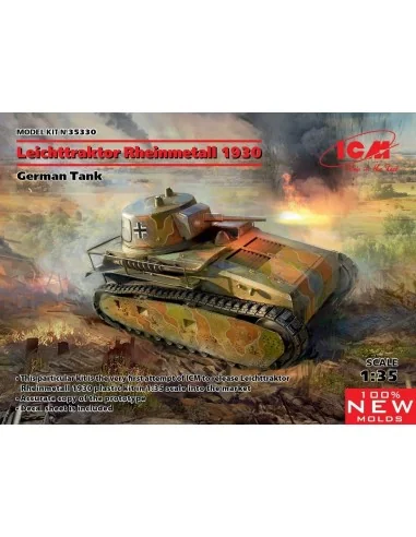 Leichttraktor Rheinmetall 1930, GermanTan, 1/35 - ICM 35330