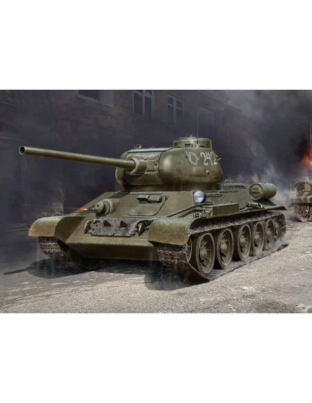 T-34-85, WWII Soviet Medium Tank, 1/35 - ICM 35367