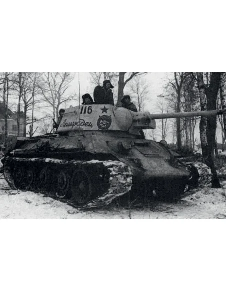 [NO_DESC] T-34-76 with Soviet Tank Riders, 1/35 - ICM 35368