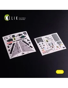GR.MK7 Harrier - interior 3D decals for Trumpeter kit, 1/32 - Kelik...