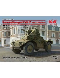 Panzerspähwagen P 204(f)with CDM turret, WWII German Armoured Vehic...