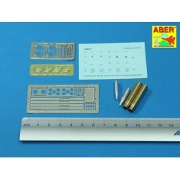 Ammo stowage rack type B for long rounds - Aber Models 16 075B
