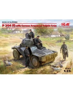 P 204(f)with German Armoured VehicleCrew, 1/35 - ICM 35382