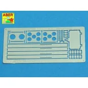 Ammo stowage rack type B for long rounds - Aber Models 16 075B