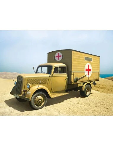Typ 2, 5-32 with Shelter, 1/35 - ICM 35402