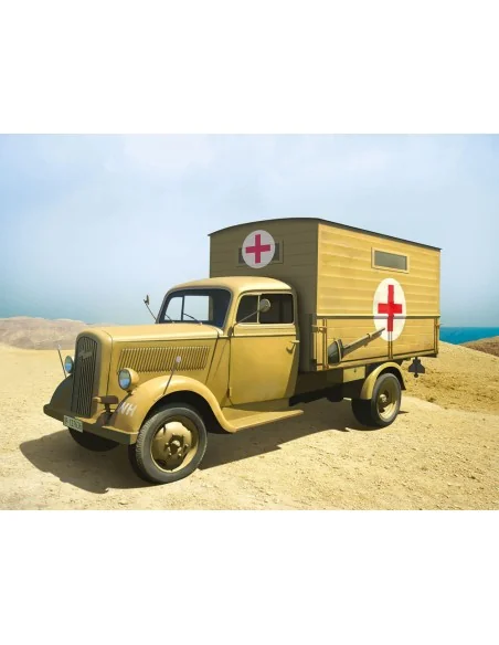 Typ 2, 5-32 with Shelter, 1/35 - ICM 35402