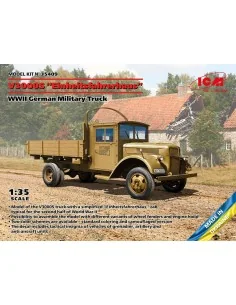 V3000S Einheitsfahrerhaus, WWII German Military Truck, 1/35 - ICM 3...