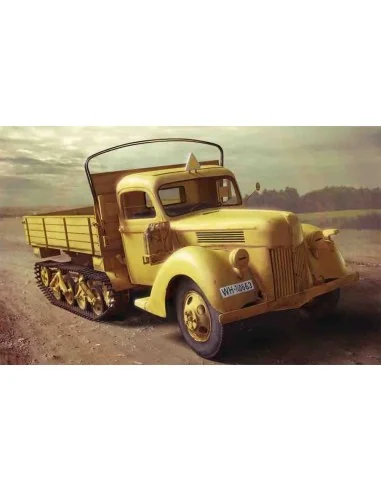 V3000S/SS M (SD.Kfz.3b)Maultier, WWII German Semi-Tracked Truck, 1/...