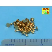 Turned imitation of Hexagon bolts x30, 1/16 - Aber Models 16100 Turned imitation of Hexagon bolts x30, 1/16 - Aber Models 16100