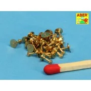 Turned imitation of Hexagon bolts x30 - Aber Models 16100