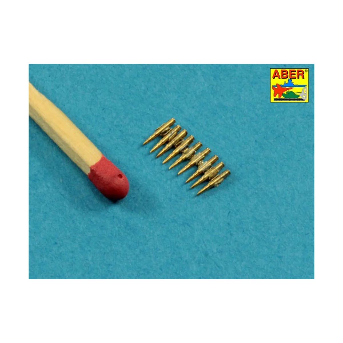 7,92 mm Amunition for German MG34 Machine Gun x 25 pcs. - Aber Mode...