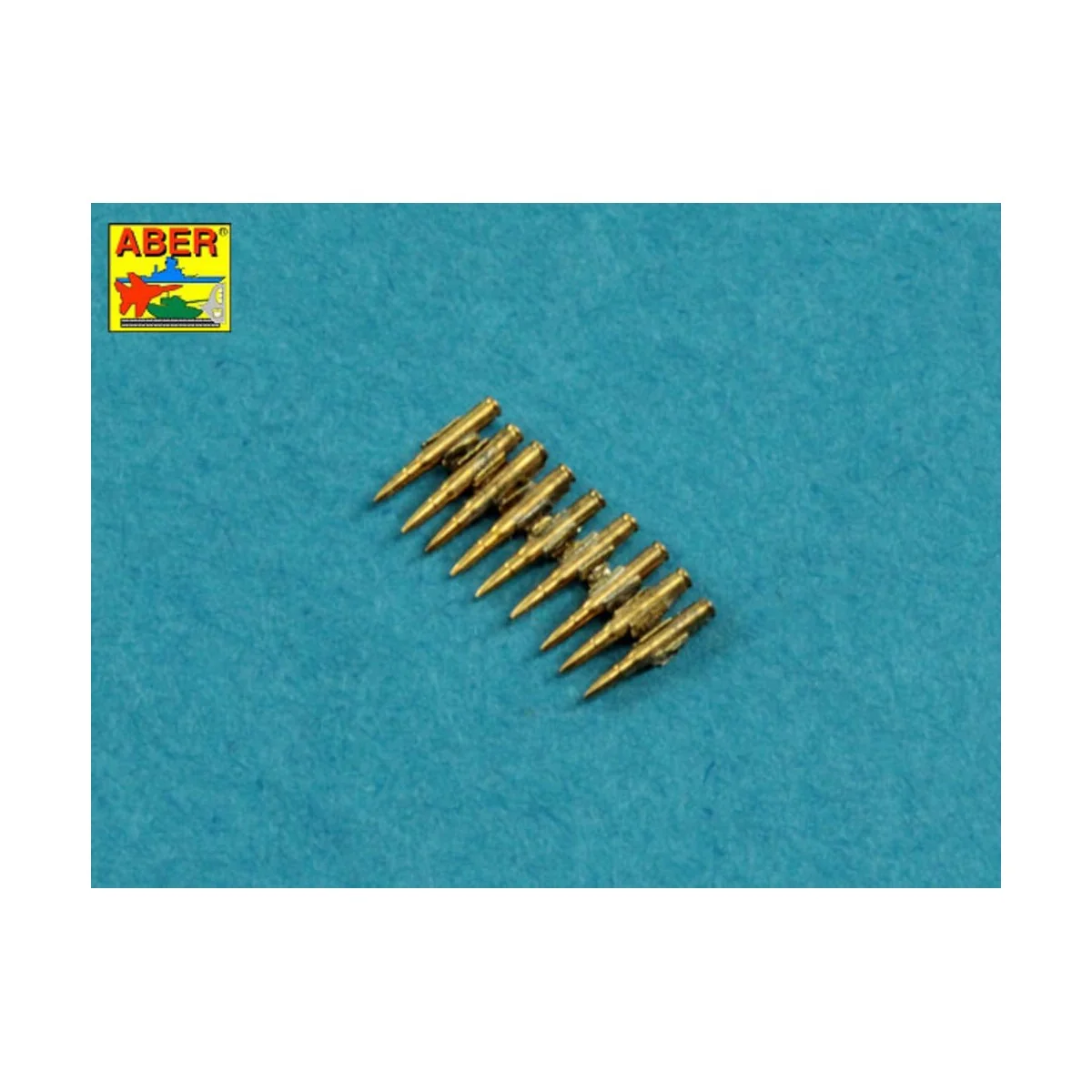 7, 92 mm Amunition for German MG34 Machine Gun x 25 pcs., 1/16 - Ab...