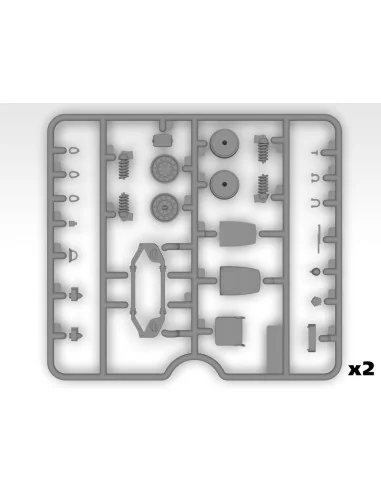 M1025A2 Hummer Armament Carrier, 1/35 - ICM 35437