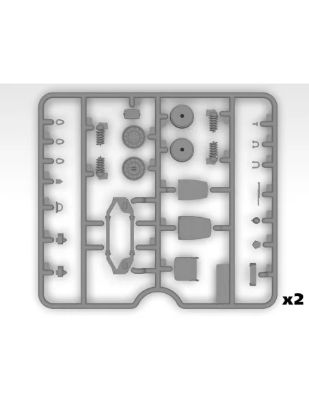 M1025A2 Hummer Armament Carrier, 1/35 - ICM 35437