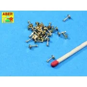 Imitation of Hexagonal bolts 1, 55 mm x 30 pcs., 1/16 - Aber Models... Imitation of Hexagonal bolts 1, 55 mm x 30 pcs., 1/16 - Aber Models...