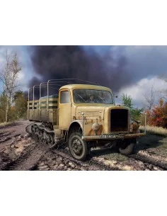 KHD S3000/SS M Maultier WWII German Semi-Tracked Truck, 1/35 - ICM ...