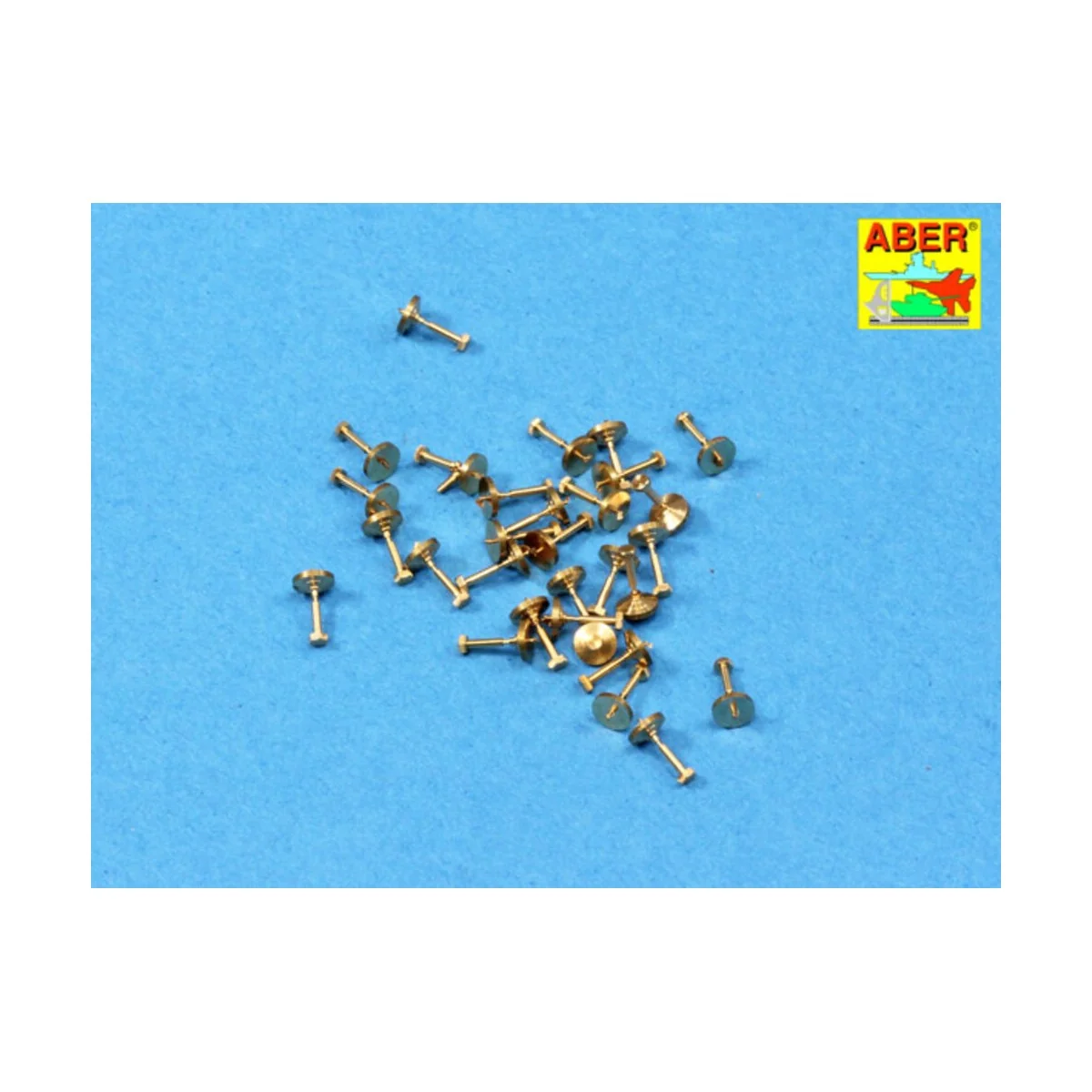 Turned imitation of Hexagonal bolts 1, 19 mm x 30 pcs., 1/16 - Aber...