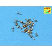 Turned imitation of Hexagonal bolts 1,19 mm x 30 pcs. - Aber Models...