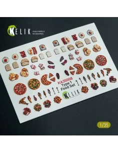 Food Set Type 1 - 3D Decal for dioramas, 1/35 - Kelik KA35008 2
