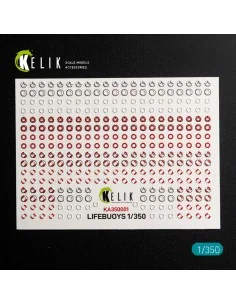 LIFEBUOYS - 3D Decal for models, 1/35 - Kelik KA350001