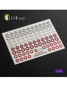 LIFEBUOYS - 3D Decal for models, 1/144 - Kelik KA144001 2