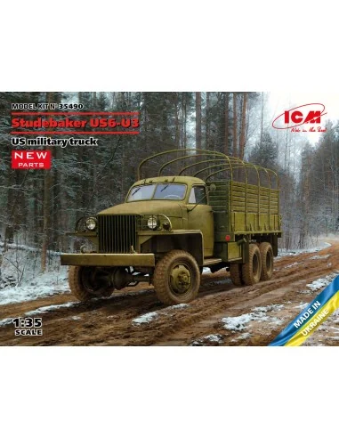 Studebaker US6-U3, US military truck, 1/35 - ICM 35490