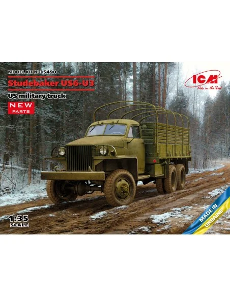 Studebaker US6-U3, US military truck, 1/35 - ICM 35490