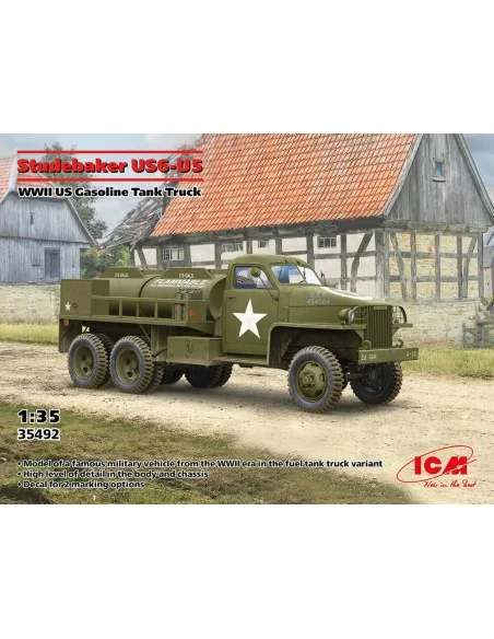 Studebaker US6-U5, WWII US Gasoline Tank Truck, 1/35 - ICM 35492
