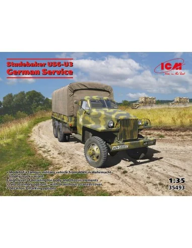 Studebaker US6-U3 in German Service, 1/35 - ICM 35493